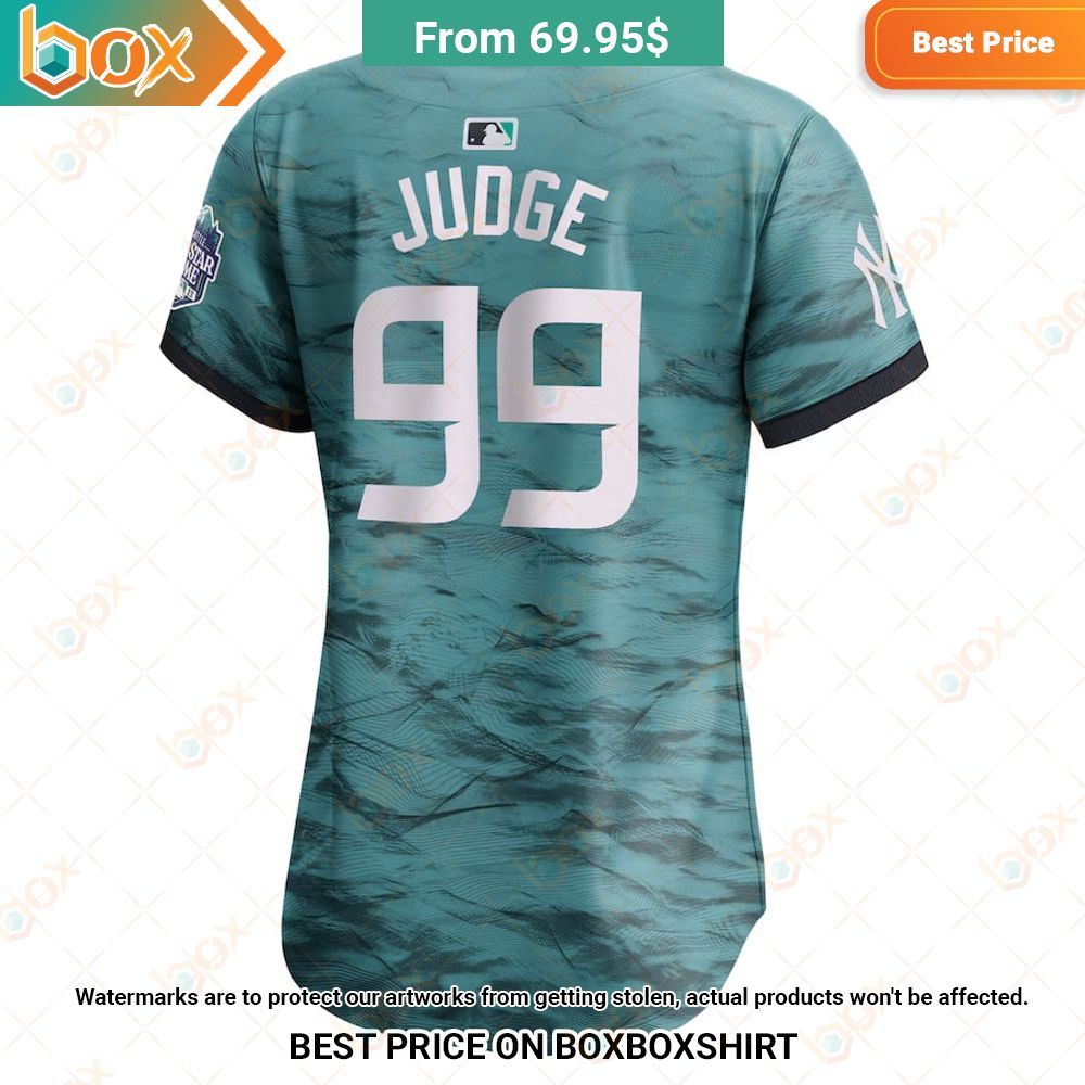 American League Aaron Judge Nike Teal 2023 MLB All-Star Game Baseball Jersey 11