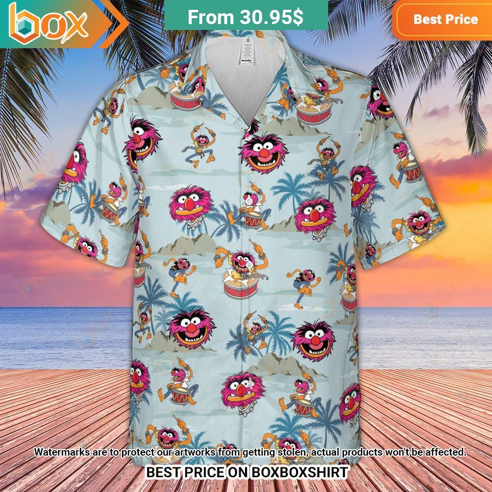 Animal The Muppet Show Drum Tropical Hawaiian Shirt 11