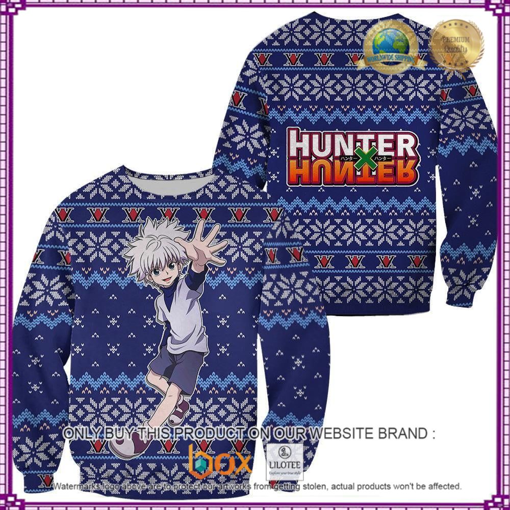 HOT Anime Killua Hunter X Hunter Christmas 3D Hoodie, Sweater 1