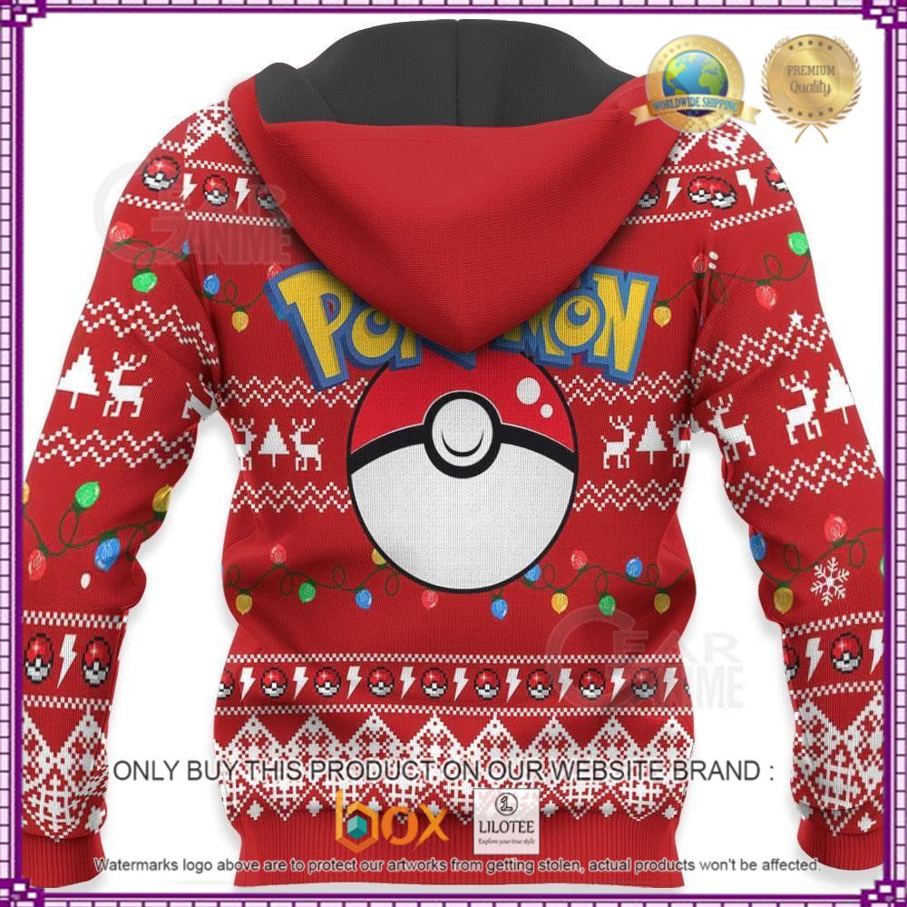 HOT Anime Pikachu Santa Pokemon Christmas 3D Hoodie, Sweater 4