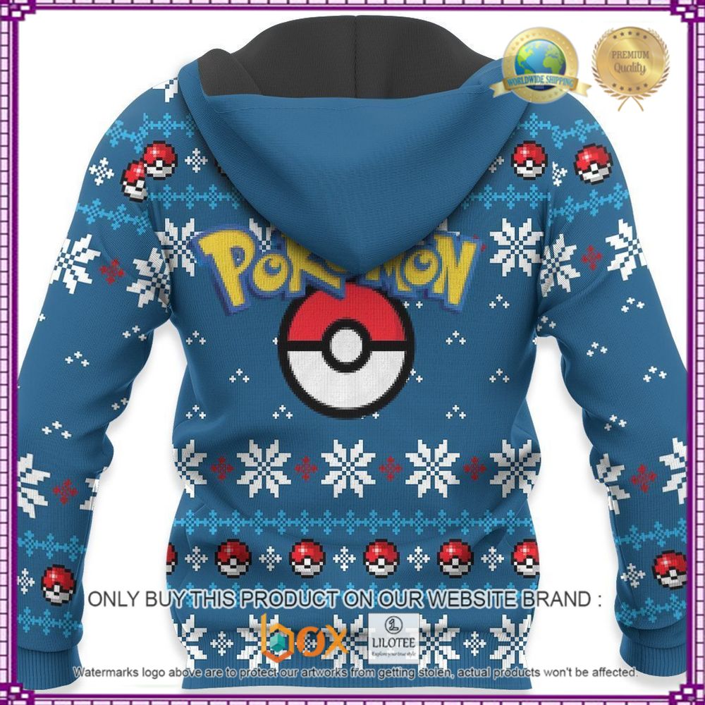 HOT Anime Pokemon Lucario Christmas 3D Hoodie, Sweater 12