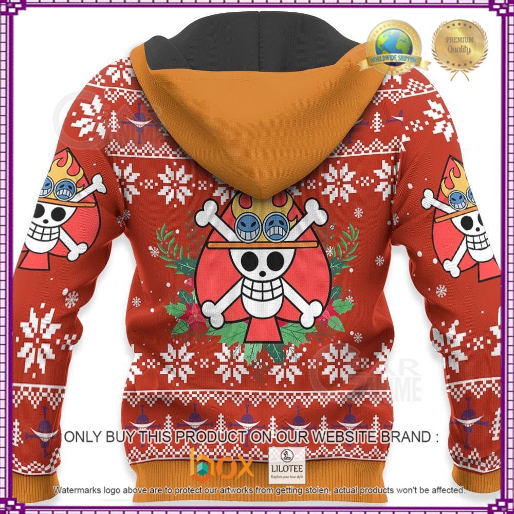 HOT Anime Portgas Ace One Piece Christmas 3D Hoodie, Sweater 8