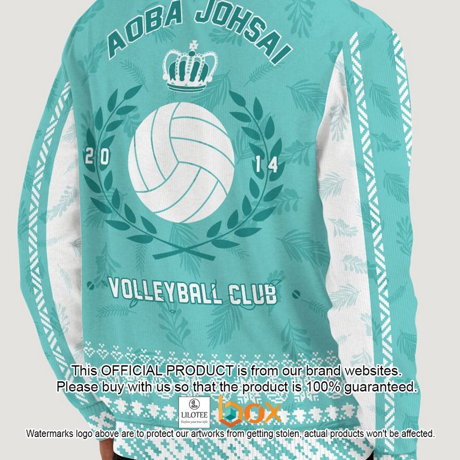 BEST Aoba Johsai Jersey Christmas Ugly Sweater 4