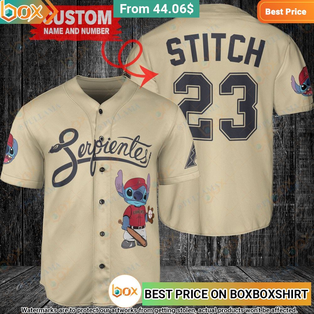 Arizona Diamondbacks Stitch Personalized Baseball Jersey 1
