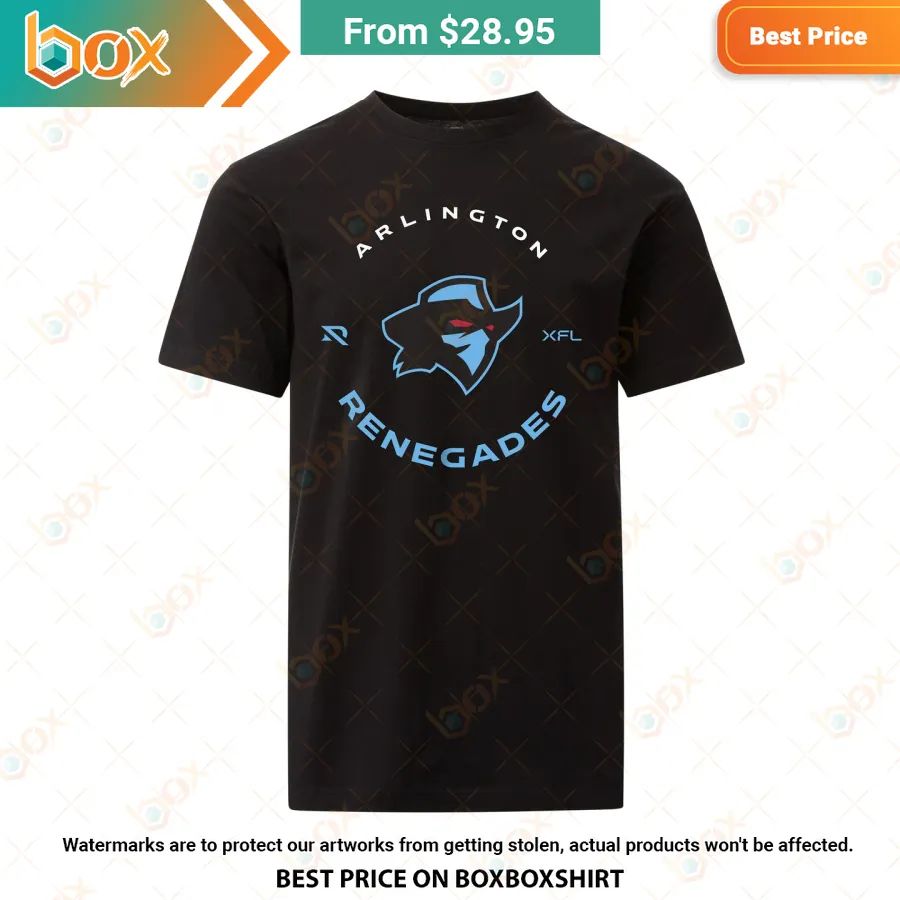 HOT Arlington Renegades XFL Champion 2023 T-Shirt 1