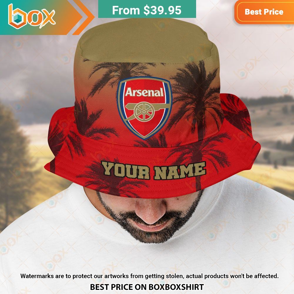 Arsenal Custom Bucket Hat 14