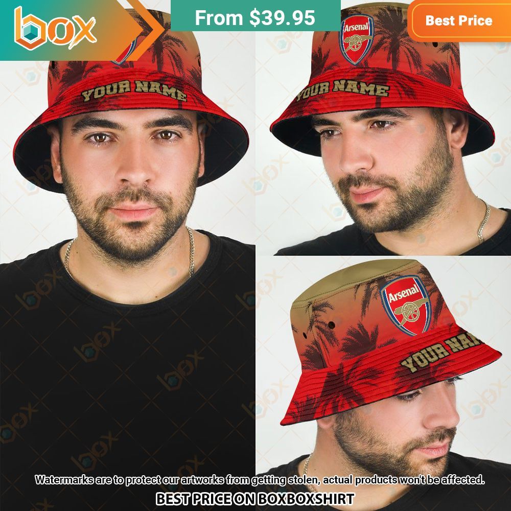 Arsenal Custom Bucket Hat 18