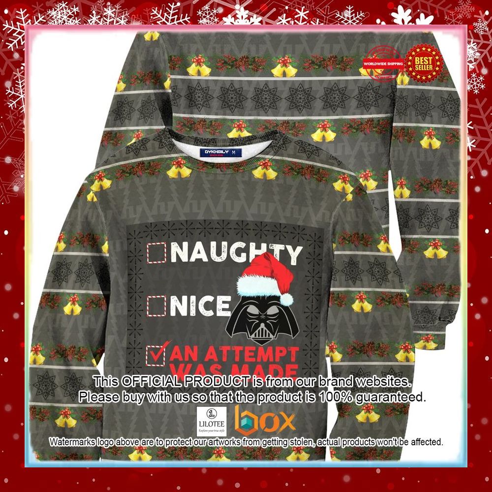 BEST Attempted To Be Nice Ugly Sweater 2