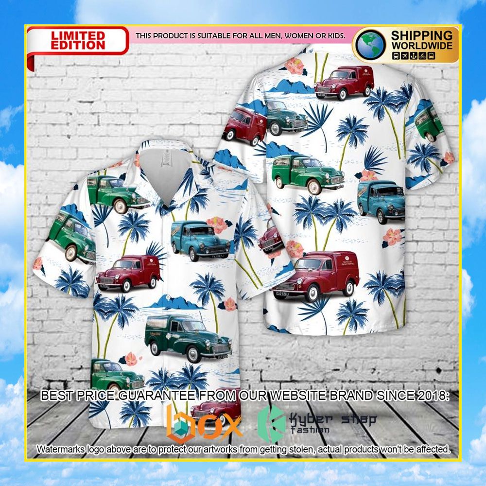NEW Austin Morris Minor Van 3D Hawaii Shirt 2