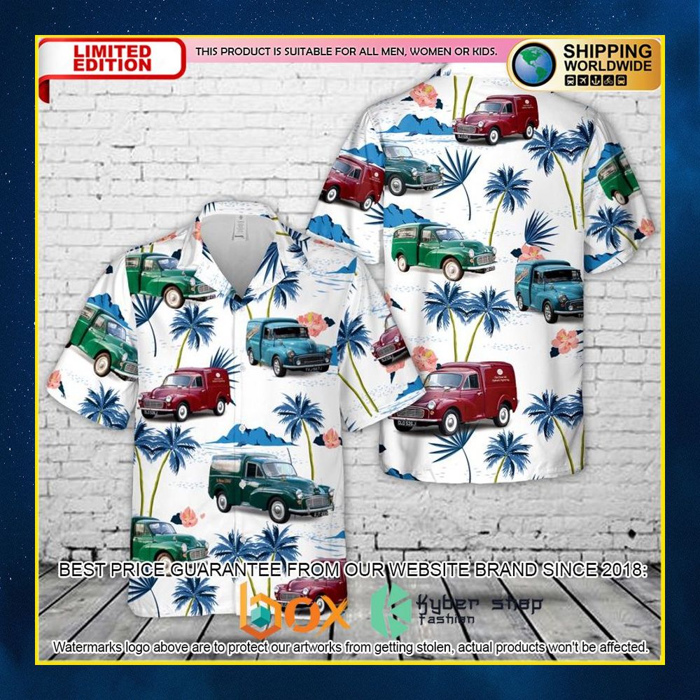 NEW Austin Morris Minor Van 3D Hawaii Shirt 5