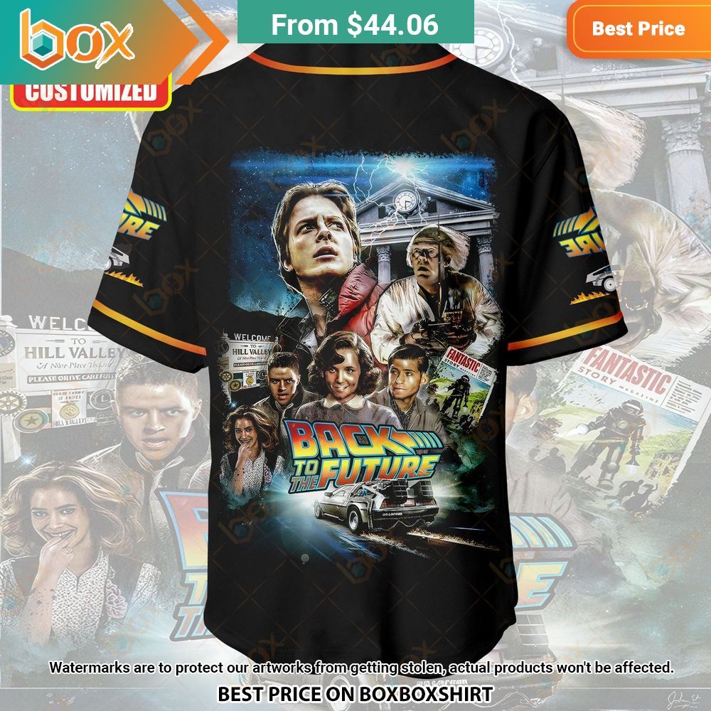 Back to the Future Baseball Jersey 8