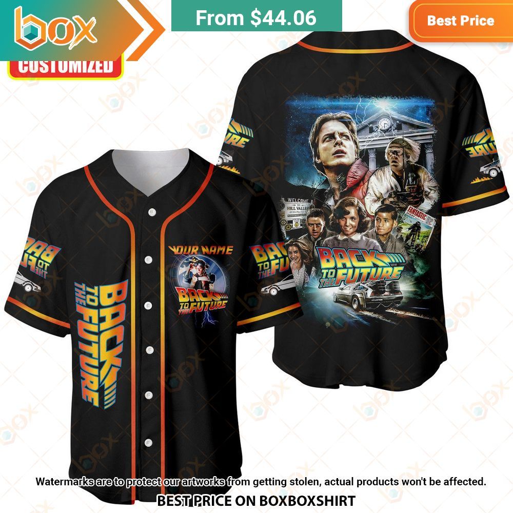 Back to the Future Baseball Jersey 4