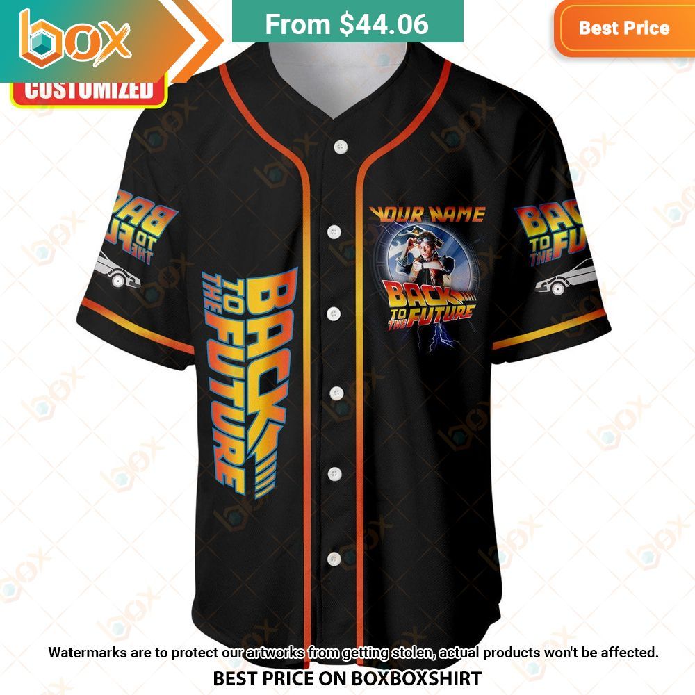 Back to the Future Baseball Jersey 5
