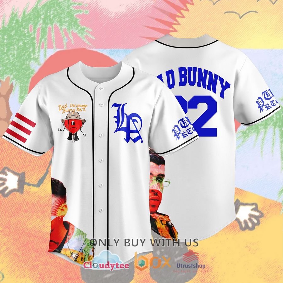 Bad Bunny La Dg Un Verano Sin Ti Personalized Baseball Jersey - Boxbox ...