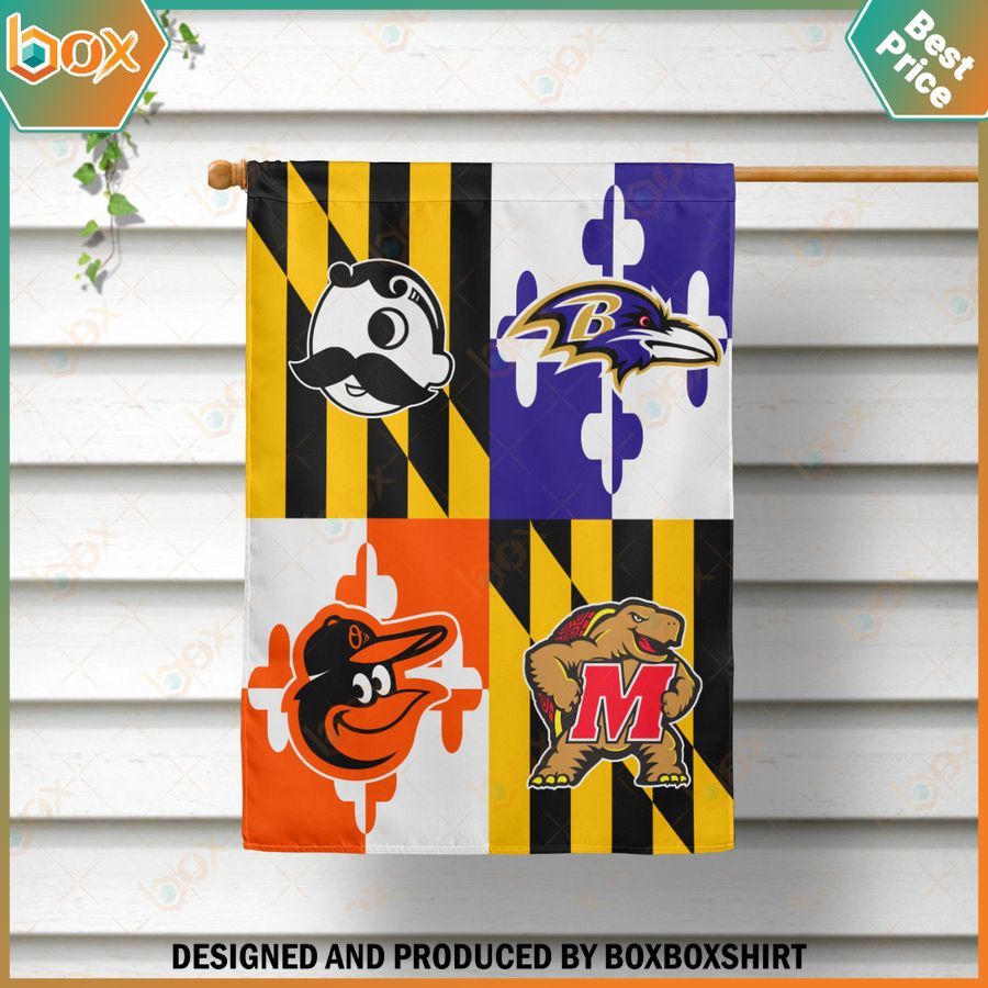 Baltimore Sports Collection Flag 4