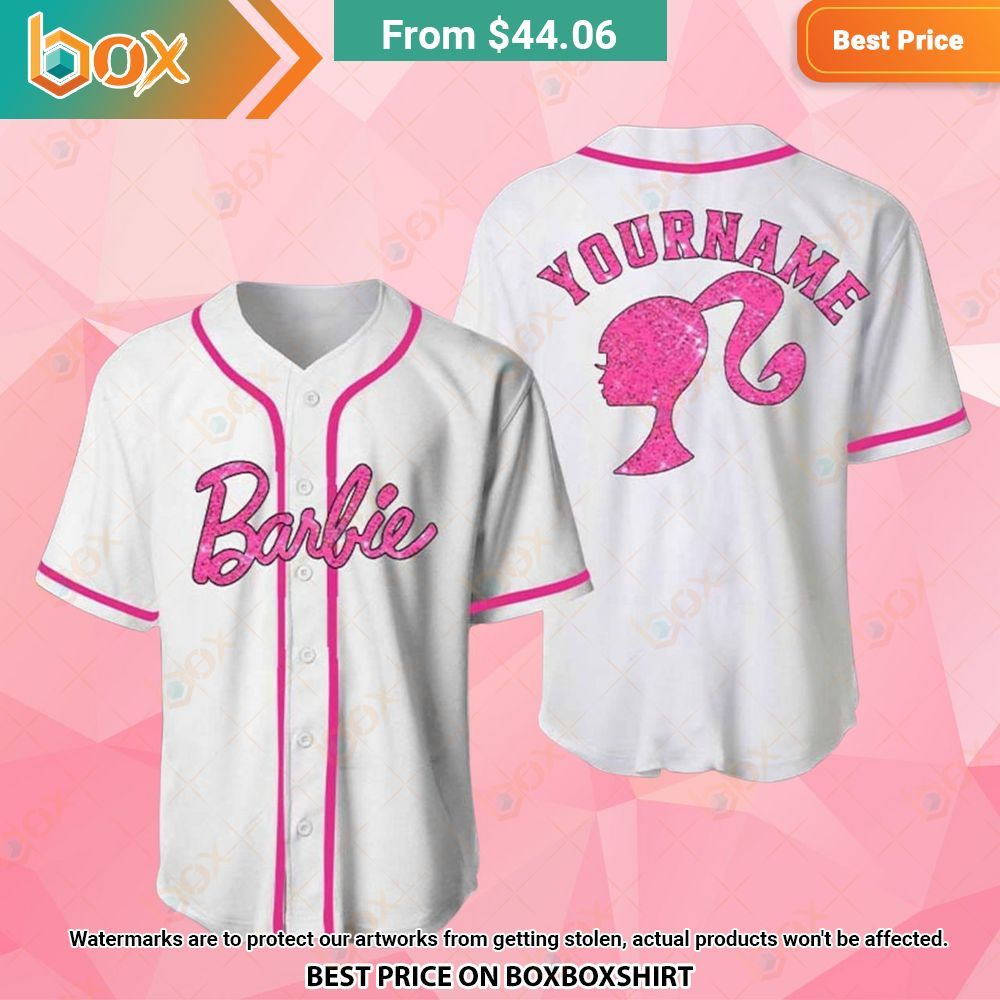 Barbie Custom Baseball Jersey 3