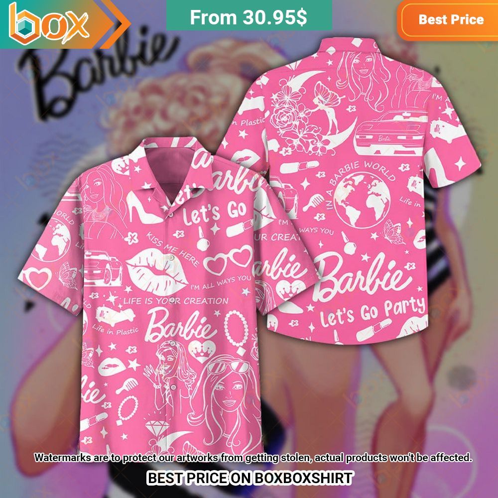 Barbie Life Is Your Creation Hawaiian Shirt 19