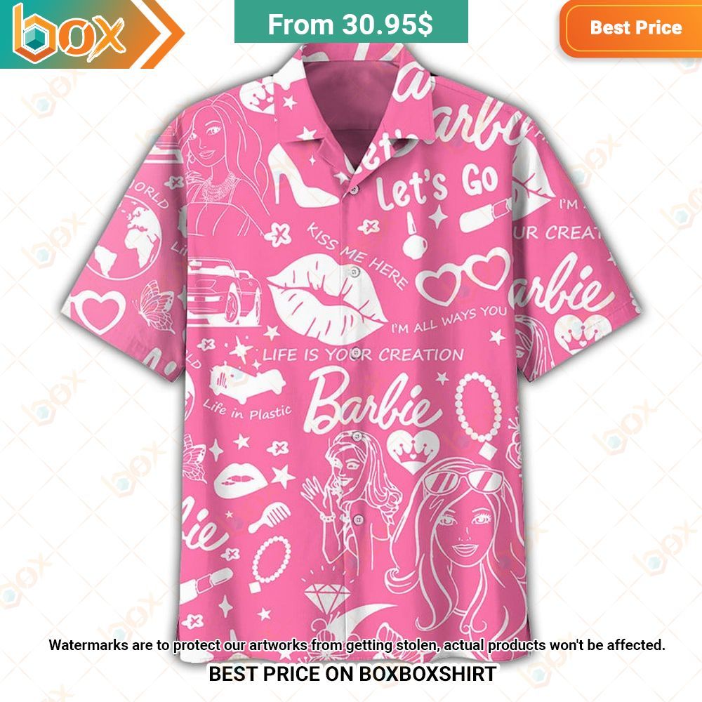 Barbie Life Is Your Creation Hawaiian Shirt 21