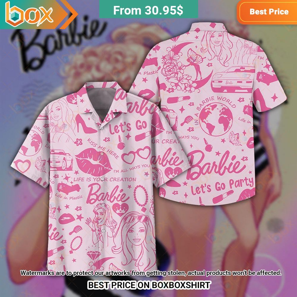 Barbie Life Is Your Creation Hawaiian Shirt 12