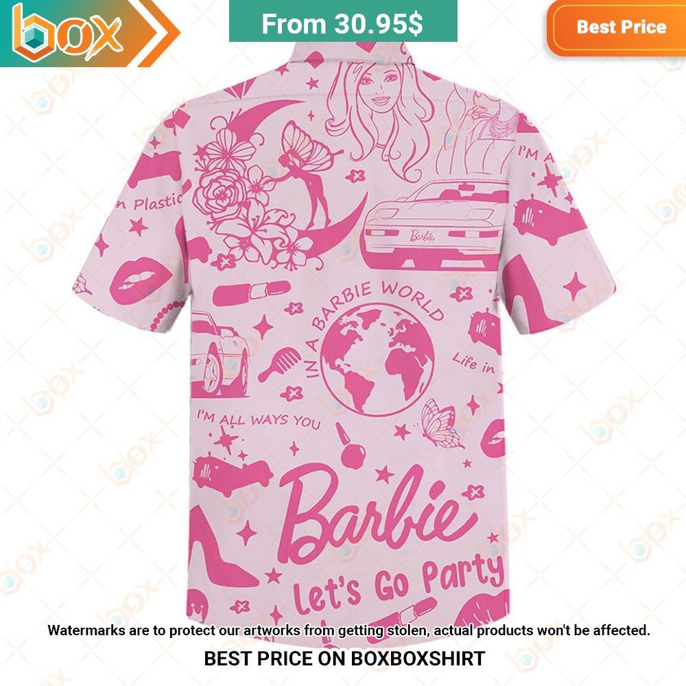 Barbie Life Is Your Creation Hawaiian Shirt 14