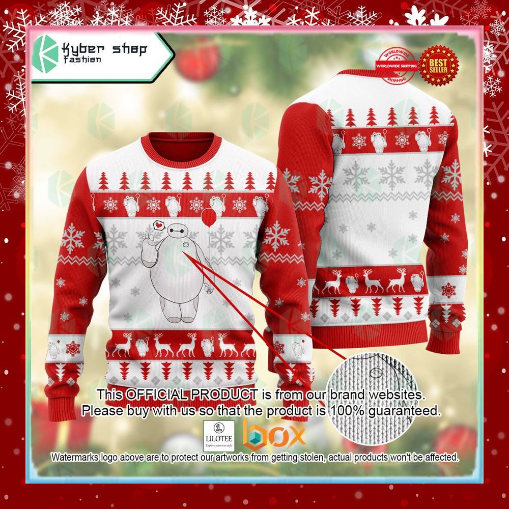 BEST Baymax Big Hero 6: The Series Ugly Sweater 6