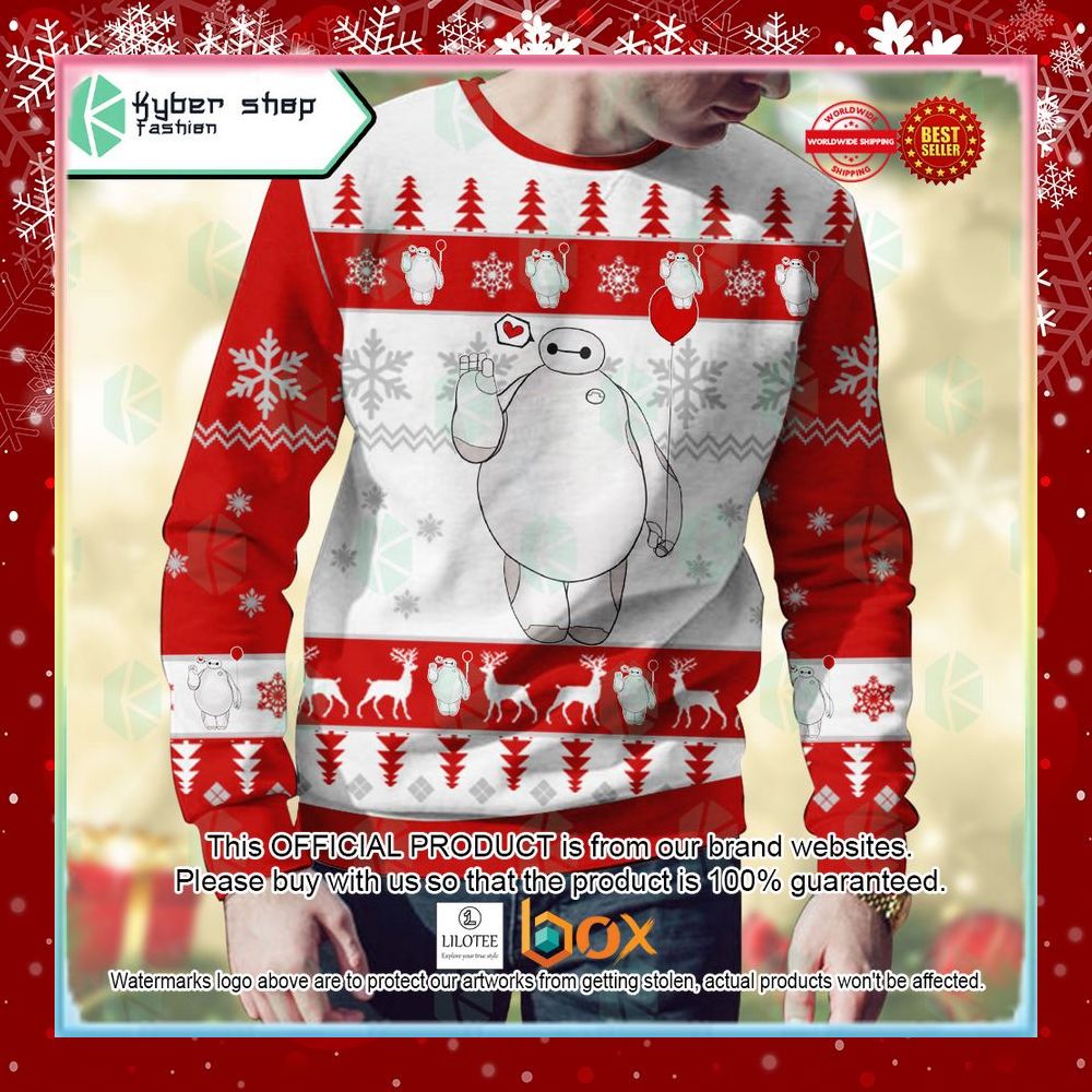 BEST Baymax Big Hero 6: The Series Ugly Sweater 7