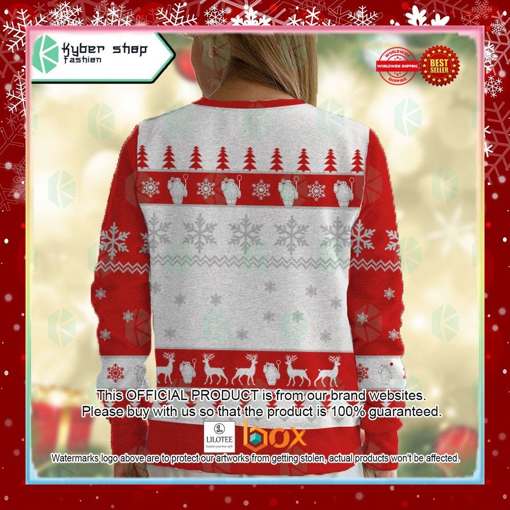 BEST Baymax Big Hero 6: The Series Ugly Sweater 10