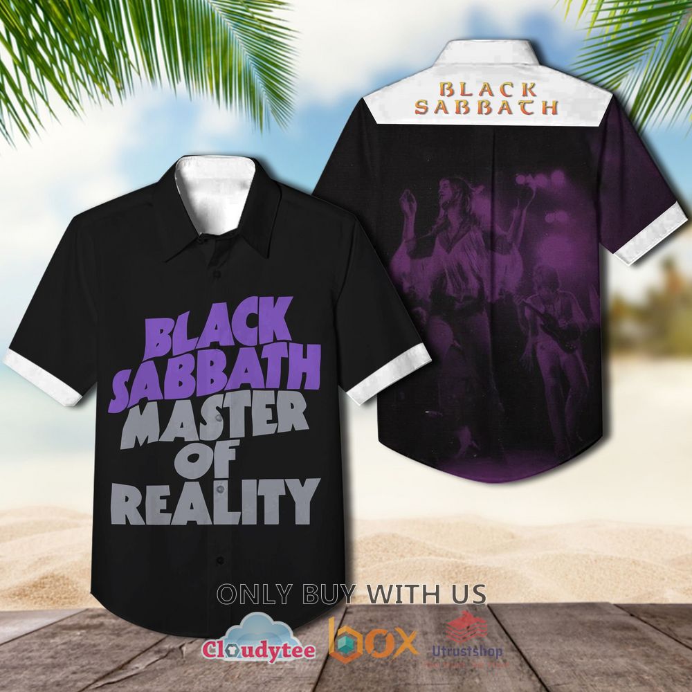 Black Sabbath Master Of Reality 1971 Casual Hawaiian Shirt 1