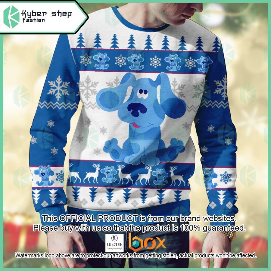 BEST Blue Blue's Clues Ugly Sweater 2