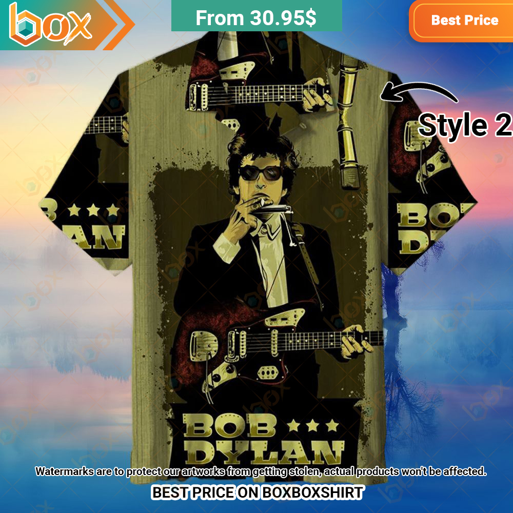 Bob Dylan Hawaiian Shirt 3