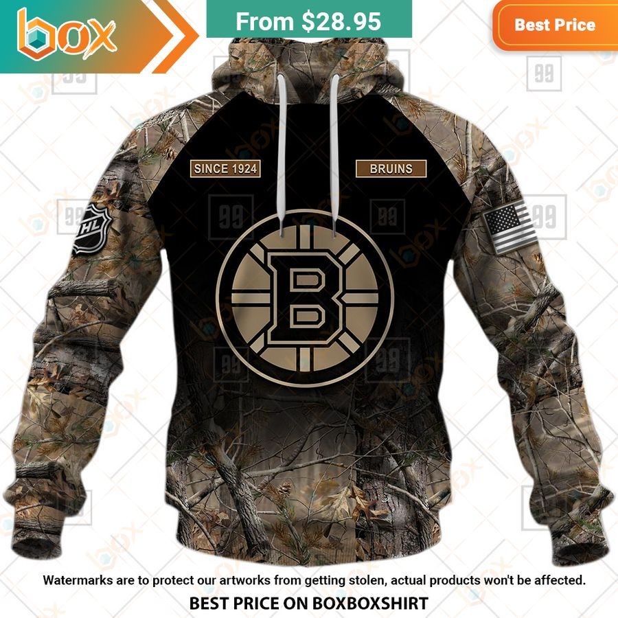 BEST Boston Bruins Hunting Camouflage Custom Shirt 18