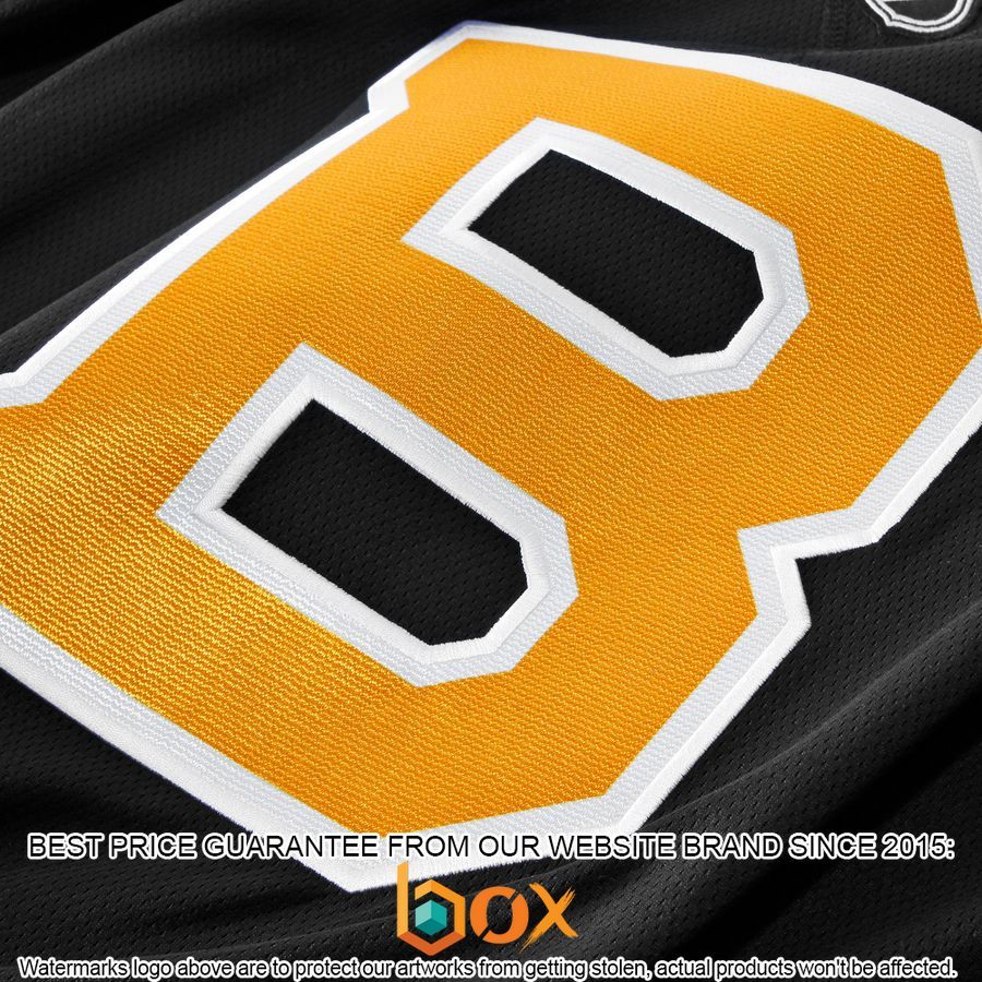 NEW Brad Marchand Boston Bruins Alternate Premier Player Black Hockey Jersey 4