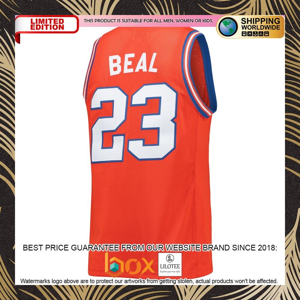 NEW Bradley Beal Florida Gators Original Retro Brand Alumni Commemorative Classic Orange Basketball Jersey 7
