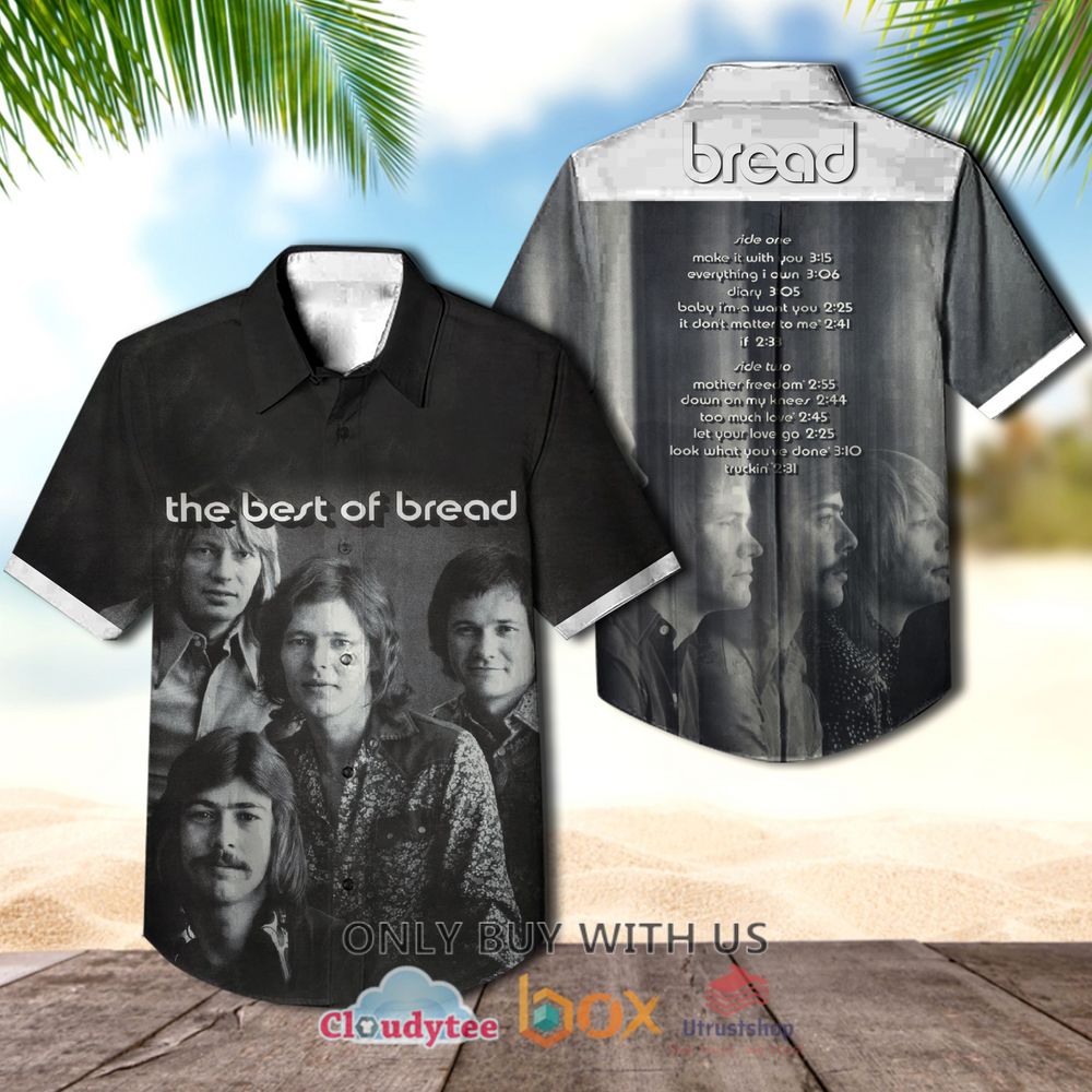 Bread The Best of Bread Albums Hawaiian Shirt 1