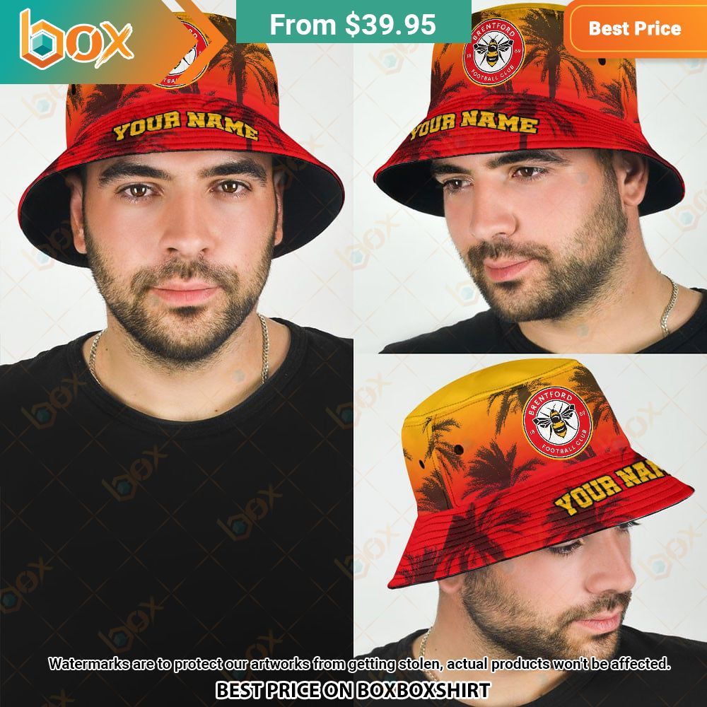 Brentford Football Club Custom Bucket Hat 19