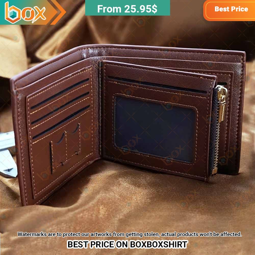 brisbane broncos mascot custom leather wallet 2 672