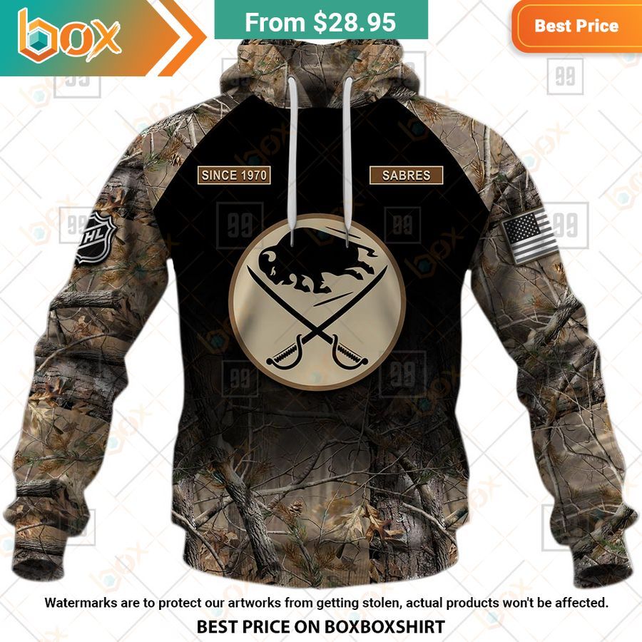 BEST Buffalo Sabres Hunting Camouflage Custom Shirt 2