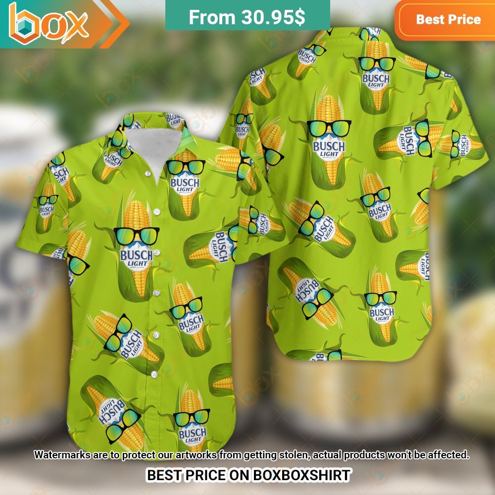 Busch Light Corn Hawaiian Shirt 3