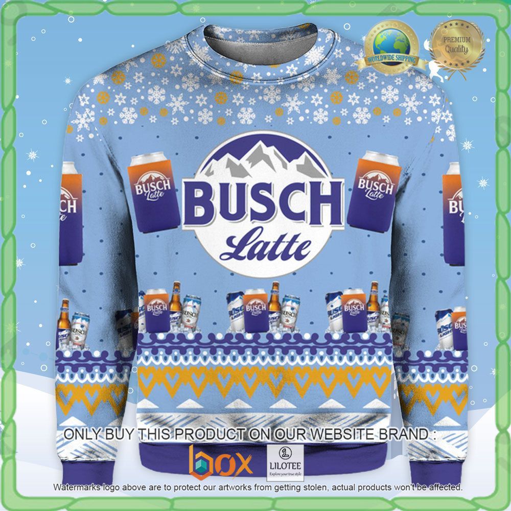 HOT Bush Latte Christmas Sweater 7