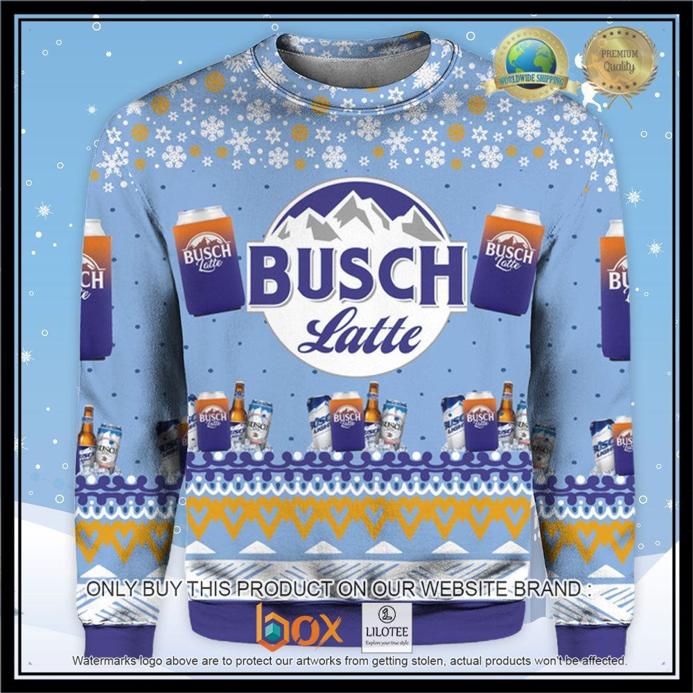 HOT Bush Latte Christmas Sweater 9