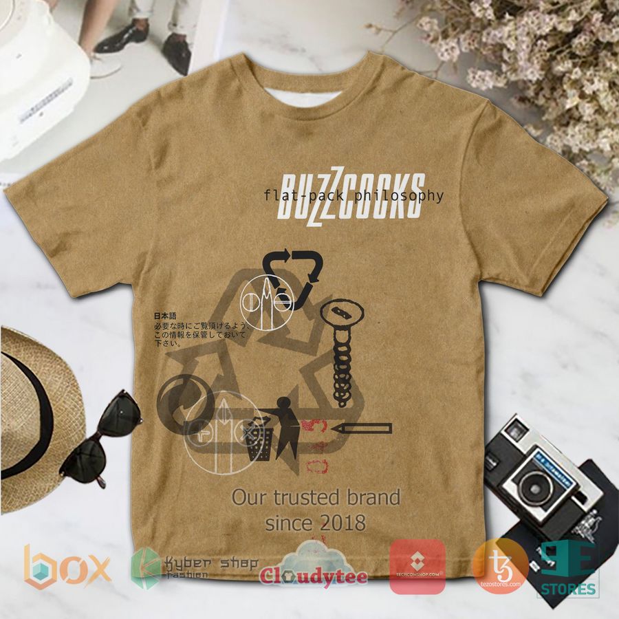 Buzzcocks-Flat-Pack Philosophy 3D Shirt 1