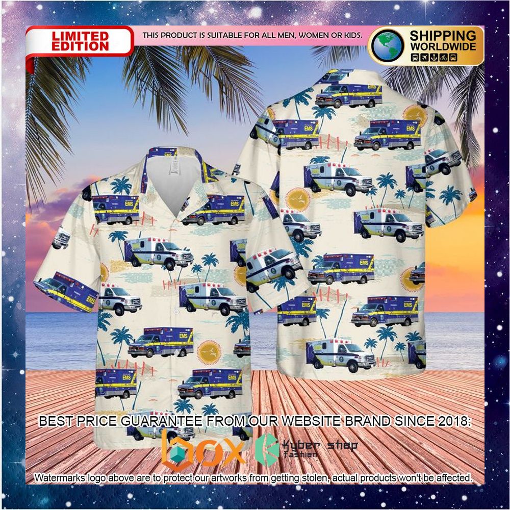 BEST California Santa Clara County EMS Hawaiian Shirt 8