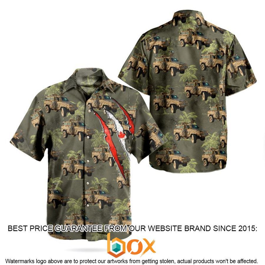 BEST Canadian Army RG-31 Nyala Hawaiian Shirt 21