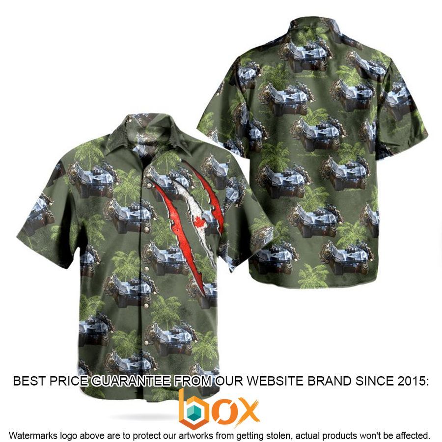 BEST Canadian Army Unmanned Ground Vehicle UGV Hawaiian Shirt 24