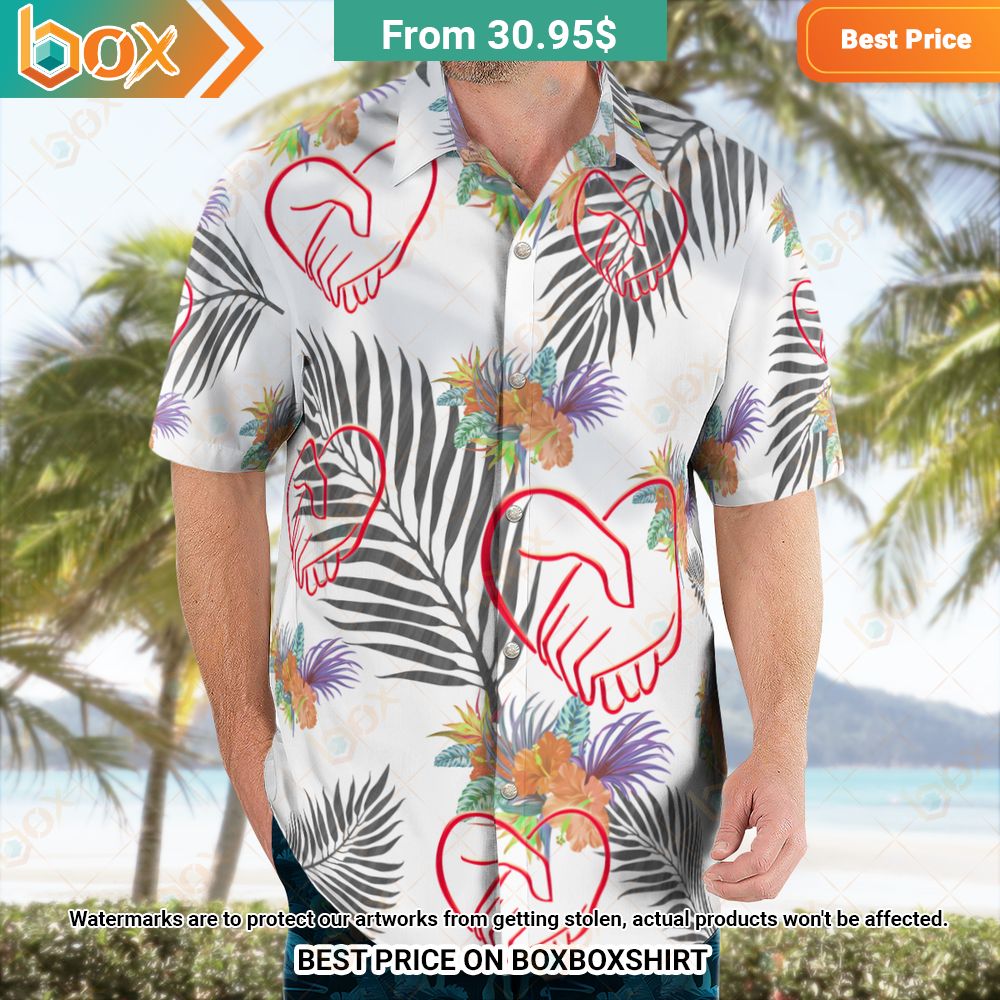 Caregiver Pattern Hawaiian Shirt 9