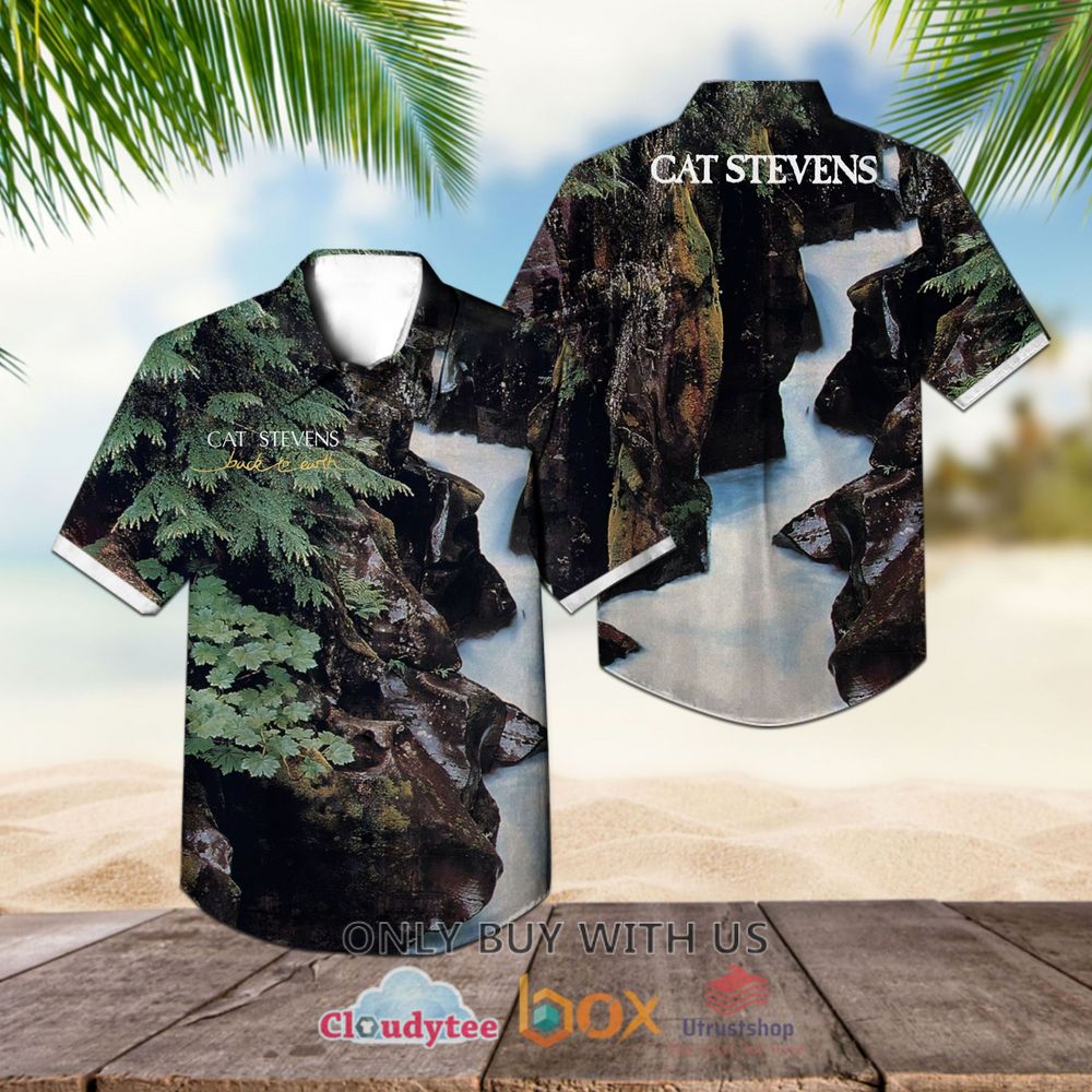 Cat Stevens Back to Earth Albums Hawaiian Shirt 1