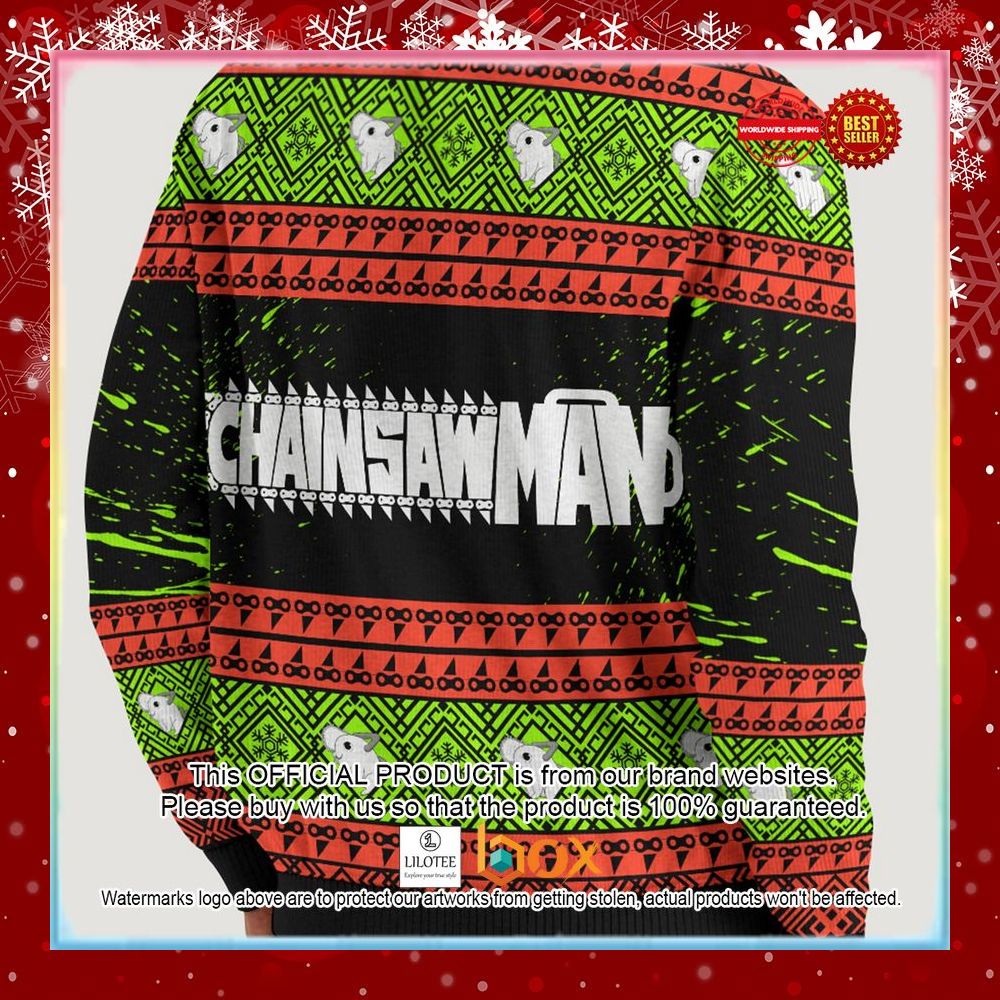 BEST Chainsawman Christmas Ugly Sweater 7