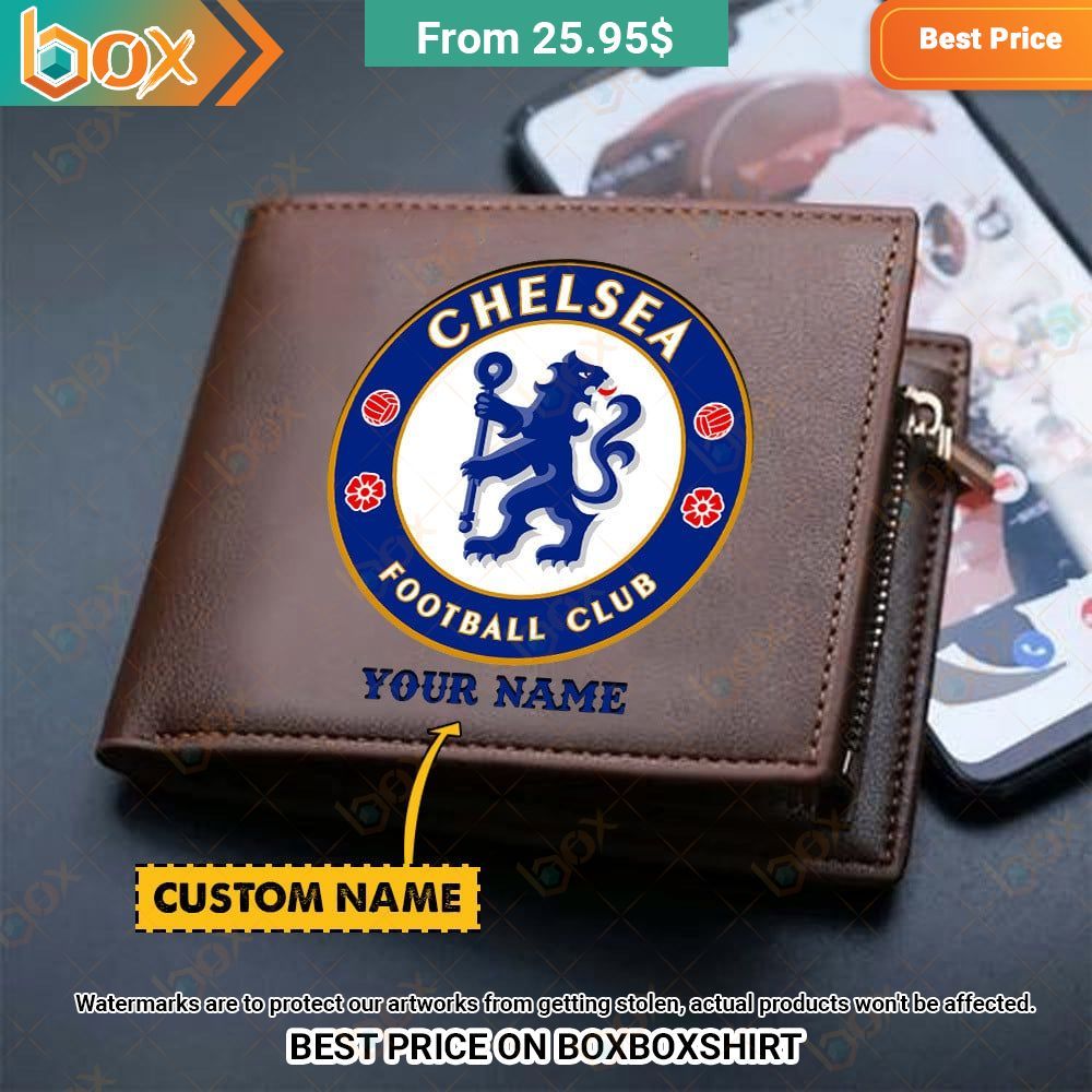 chelsea football club custom leather wallet 1 974