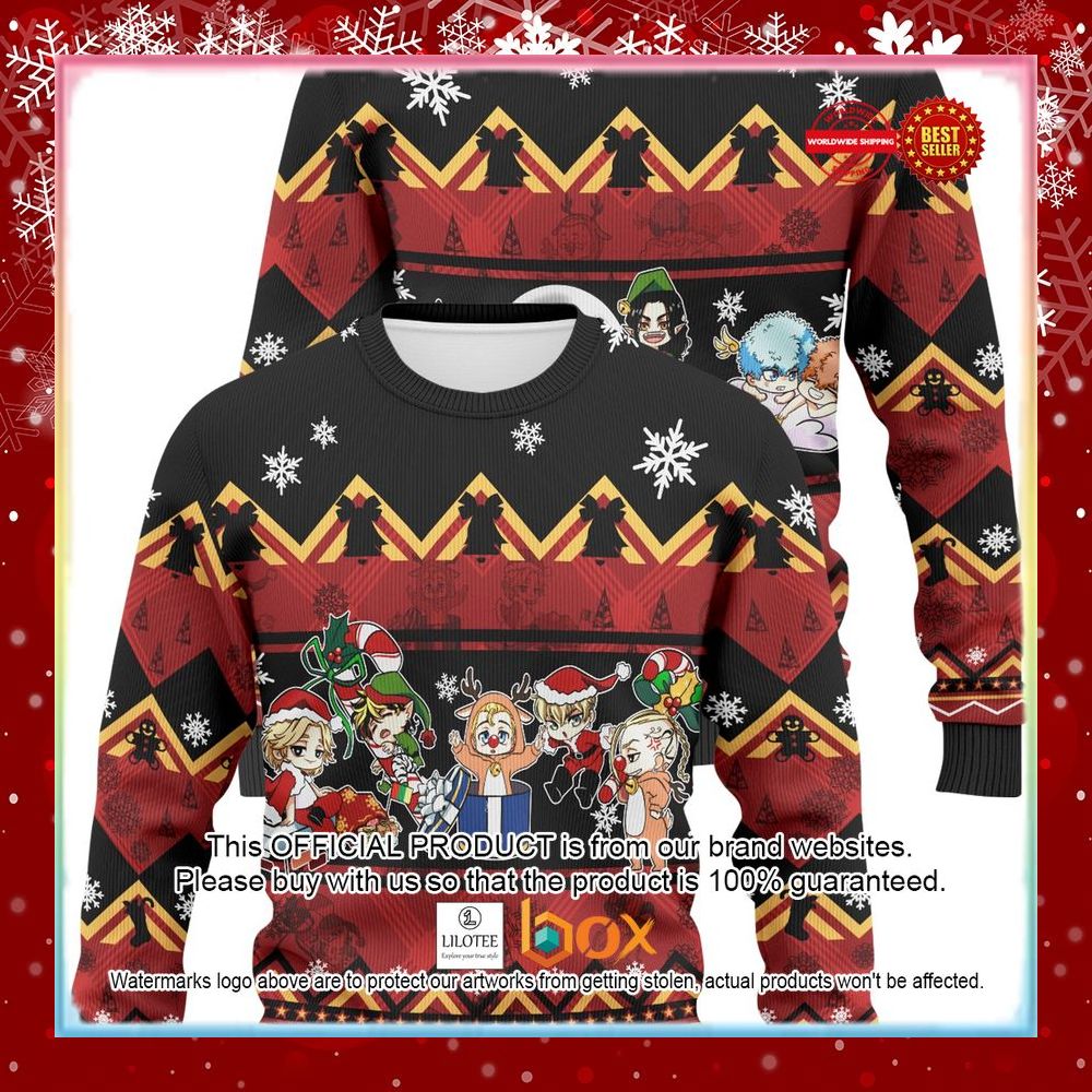 BEST Chibi Revengers Christmas Ugly Sweater 10