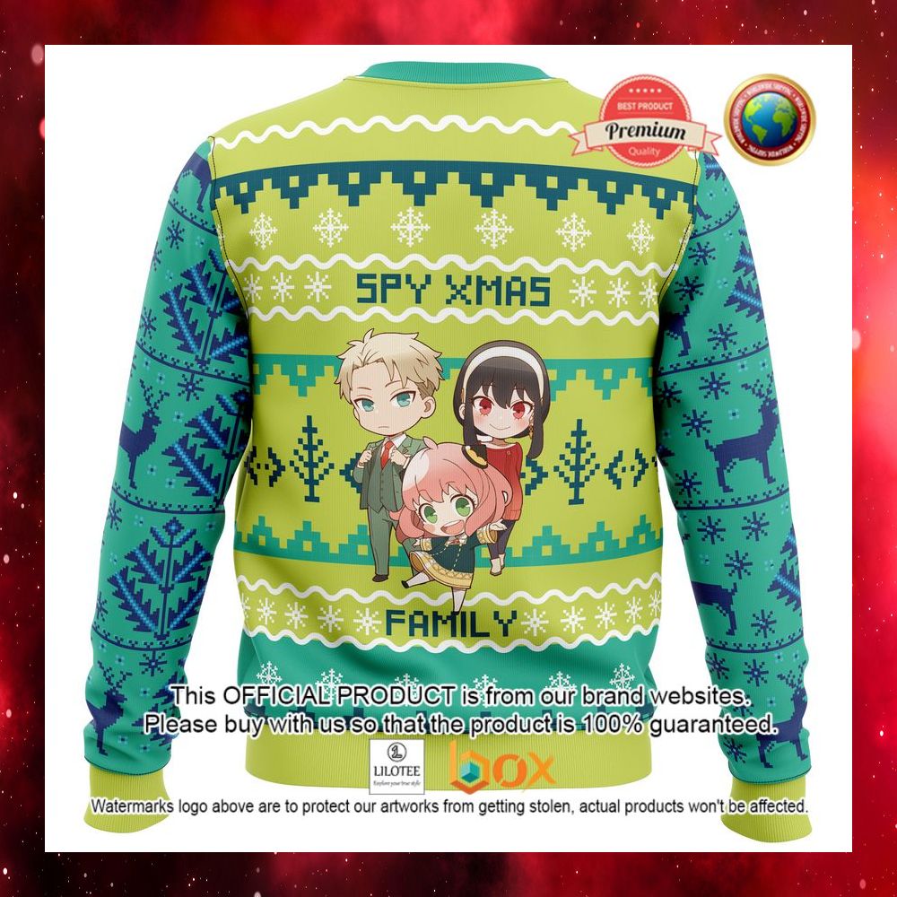 HOT Chibi Spy x Family Anime Sweater 4